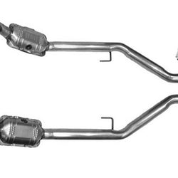 Engine H Pipe with Dual Catalytic Converter For 2005-2010 Ford Mustang 4.6L