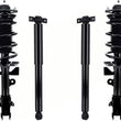 Conjunto de puntal delantero completo y amortiguadores traseros para Honda Odyssey 2013-2017