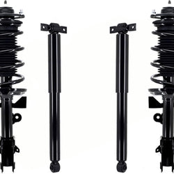 Conjunto de puntal delantero completo y amortiguadores traseros para Honda Odyssey 2013-2017