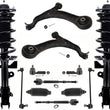Front Complete Struts Control Arms Tie Rods & Links For Honda Odyssey 2013-2017