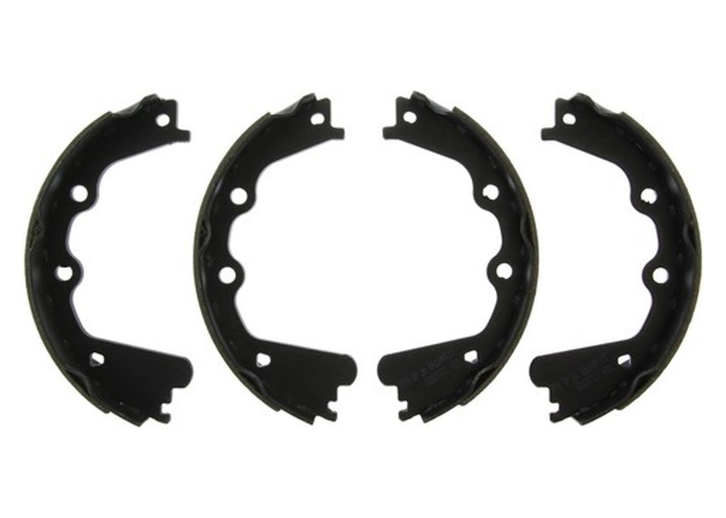 Rear Parking-Emergency Brake Shoes with Clip Style Spring Mount GM Trucks