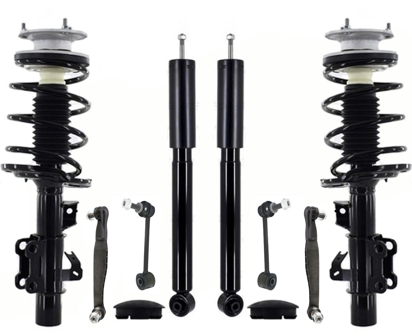 Front Struts Rear Shocks & Links For Cadillac ATS Rear Wheel Drive 2013-2018