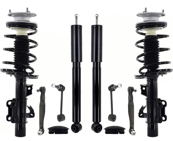 Front Struts Rear Shocks & Links For Cadillac ATS Rear Wheel Drive 2013-2018