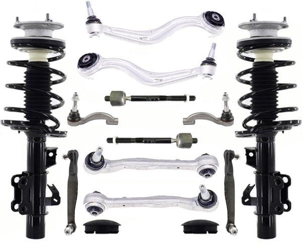 Front Strut Control Arms Tie Rods Links For Cadillac ATS Rear Wheel Drive 13-19