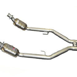 Engine H Pipe with Dual Catalytic Converter For Ford Mustang 4.6L 2005-2010