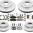 Fleet Off Road Duty Disc Brake Rotors Brake Pads For Ford F150 4Wheel Drv 04-08