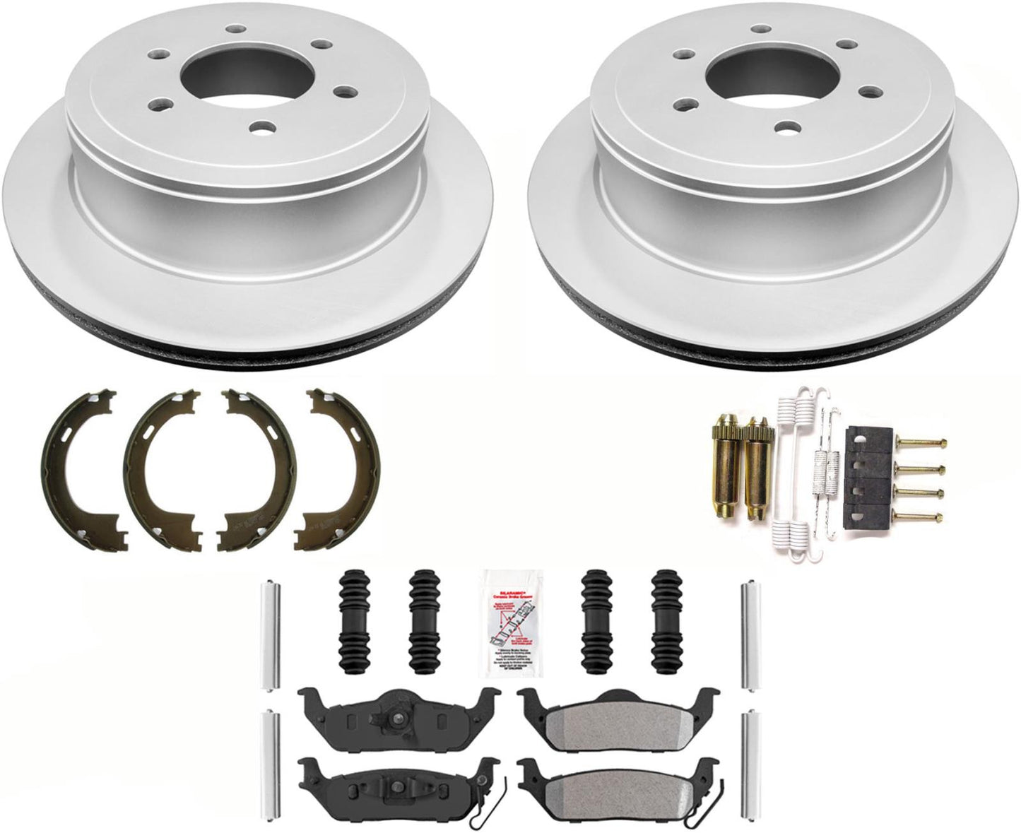 Flota de pastillas de freno de rotores de freno de disco de servicio todoterreno para Ford F150 4Wheel Drv 04-08