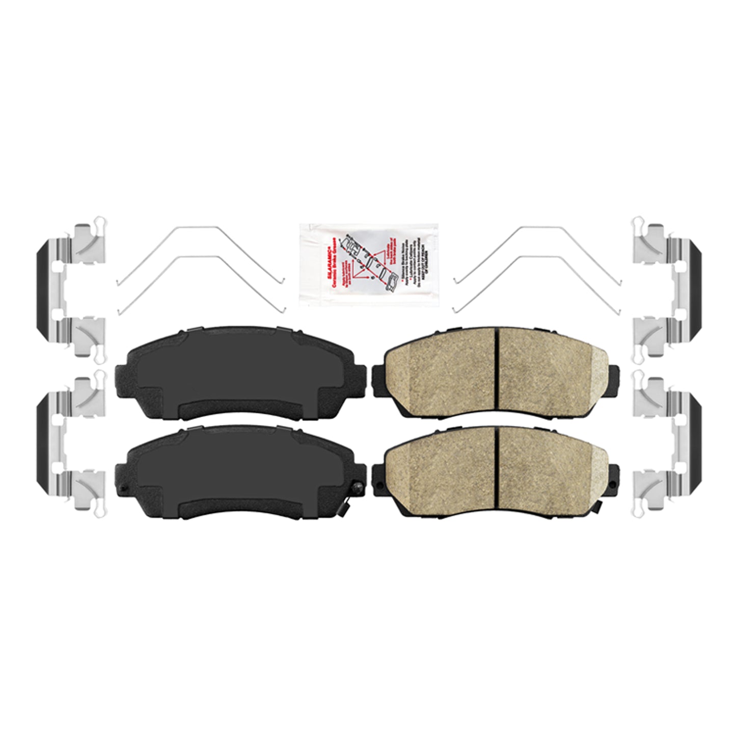 Pastillas de freno de cerámica delanteras y traseras y rotores recubiertos PARA HONDA CR-V y RDX 2007-2016
