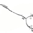 Exhaust System Pipe Dual Mufflers Gaskets Fits For 07-12 Mazda CX-9