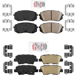 Pastillas de freno de cerámica AmeriPRO para freno de estacionamiento eléctrico Kia Optima 2.4 2016-19