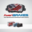 AmeriPRO Ceramic Brake Pads For 2016-19 Kia Optima 2.4 Electric parking brake