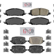 For 2020-21 Ford Explorer With 363MM AmeriBrake Ceramic Pads Hardware Brake Pads