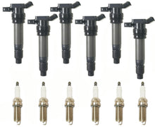 6 bobinas de encendido directo y bujías de platino para Volvo S80 2007-2014 3.2L
