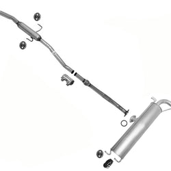 Tubo de extensión y silenciador trasero de escape con junta para Toyota Rav4 2.0L 01-2003