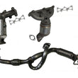 Manifold Converters & Front Y Pipe Fits 07-09 Hyundai Santa Fe V6 2.7L