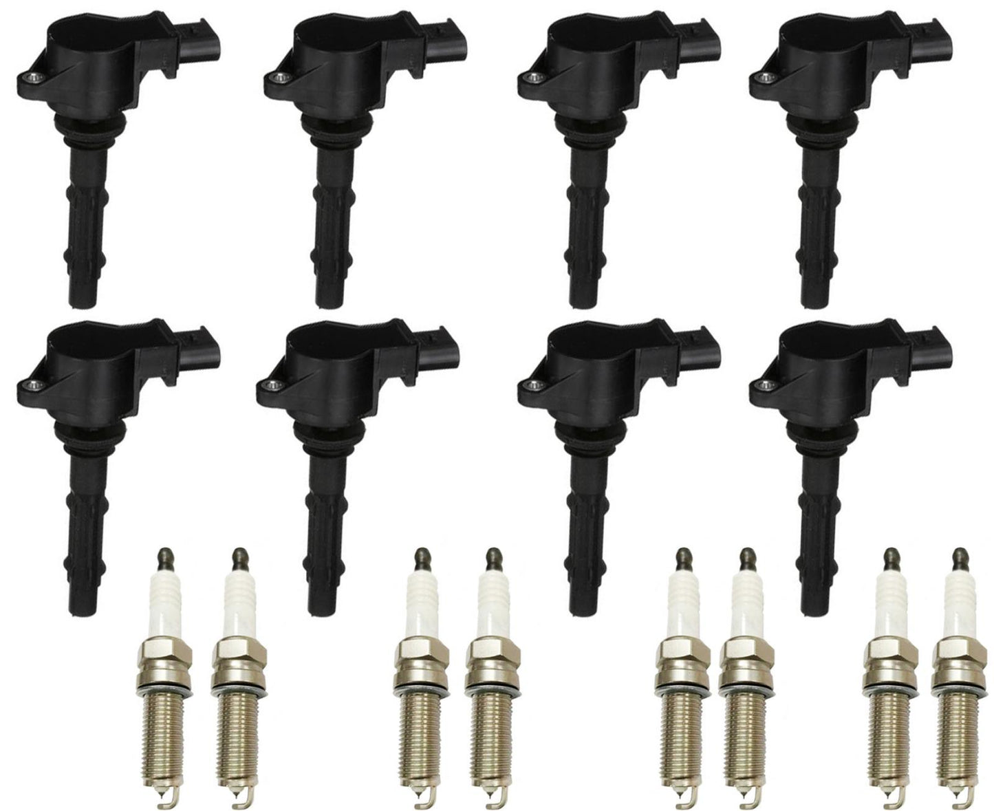 8 bobinas de encendido y bujías de platino para Mercedes Benz CL550 5.5L 2007-2010