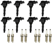 8 bobinas de encendido y bujías de platino para Mercedes Benz CL550 5.5L 2007-2010
