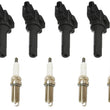 4 Ignition Coils & Platinum Spark Plugs For Subaru Forester 2.5L 2011-2012