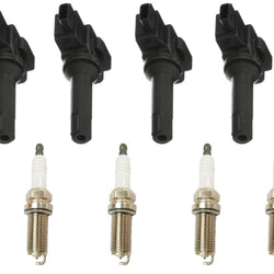 4 Ignition Coils & Platinum Spark Plugs For Subaru Impreza 2.0L 2012