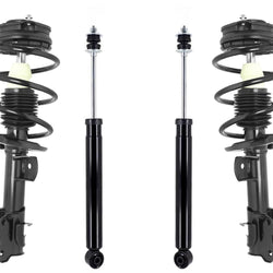 Front Complete Spring Struts & Rear Shocks For Nissan Sentra 1.8L 2014-2019