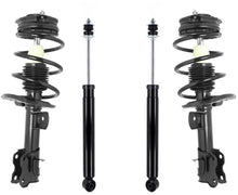 Front Complete Spring Struts & Rear Shocks For Nissan Sentra 1.8L 2013