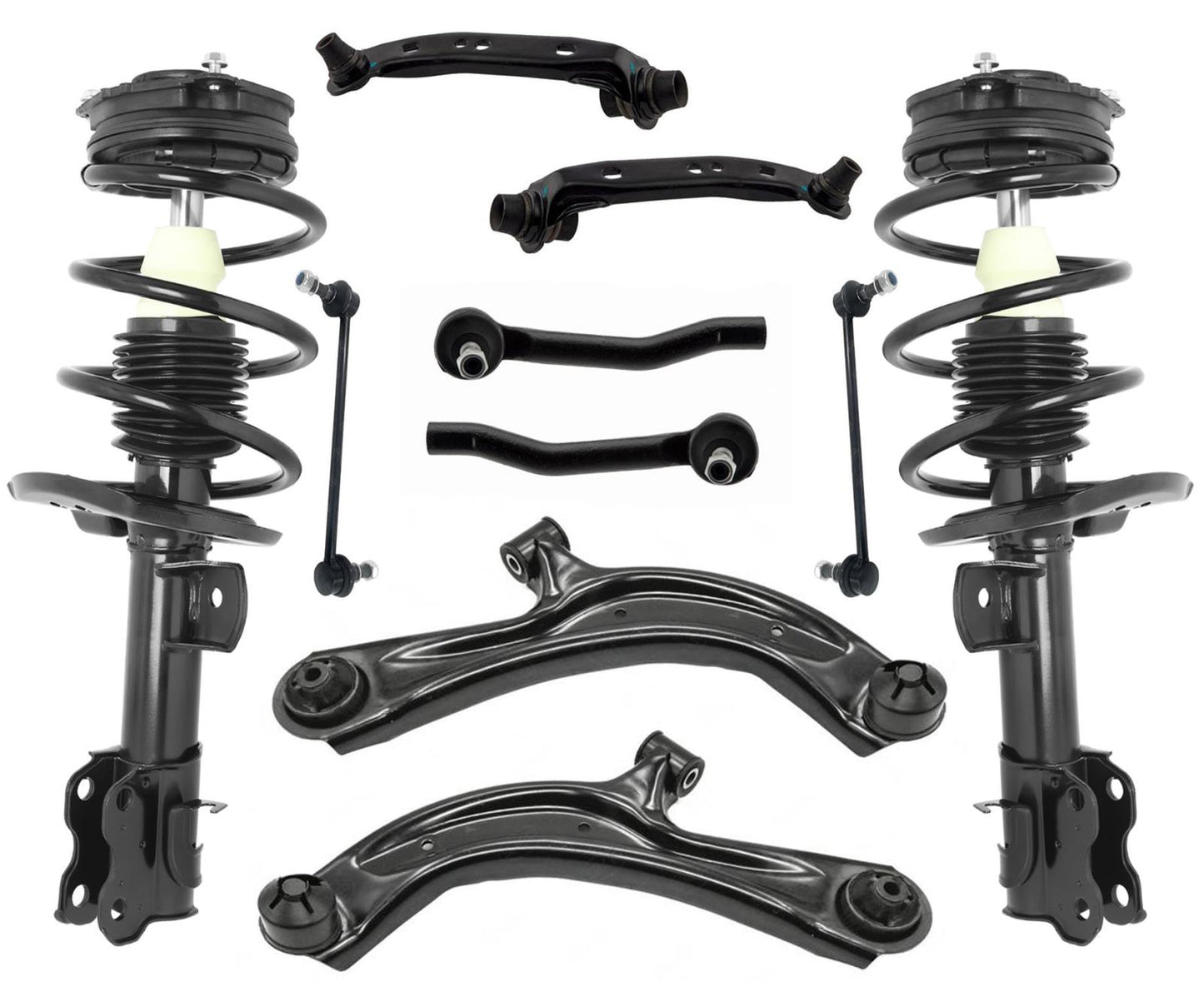 Front Struts Lower Control Arms Tie Rods & Links For Nissan NV200 2013-20