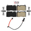 Front Disc Brake Semi Metallic Pads W/ Sensor for Audi Q5 2012-2017