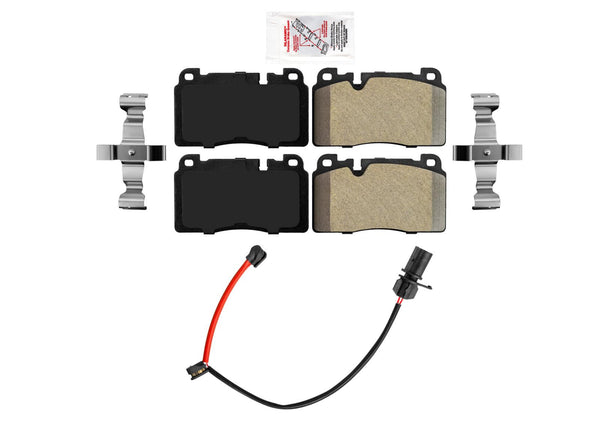 Front Disc Brake Semi Metallic Pads W/ Sensor for Audi Q5 2012-2017