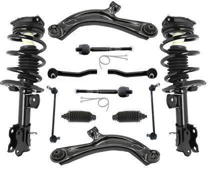 Brazos de control de puntales delanteros, varillas de amarre interiores y exteriores y enlaces para Nissan NV200 2013-20