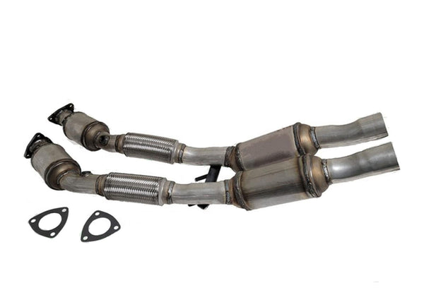 Engine H Flex Pipe W/ 4 Catalytic Converters for Volkswagen Atlas 3.6L 2018-22
