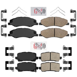 AmeriPro Premium Ceramic Brake Pads Hardware For 2021-2023 Honda Odyssey