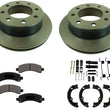 Rear Fleet Duty High Carbon Disc Brake Rotors Pads For Express Van 2500 21 2022