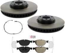Hardware de pastillas de freno de carbono delantero para BMW 535i GT 10-17 REF 34116785669