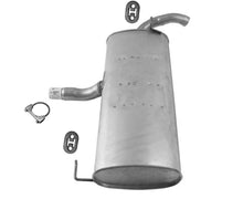 Silenciador trasero totalmente de acero mejorado para Jeep Compass 4 ruedas motrices 2.4L 12-17