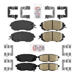 Ceramic Front + Rear Brake Pads FOR 13-2020 SUBARU BRZ - TOYOTA 86 - SCION FR-S