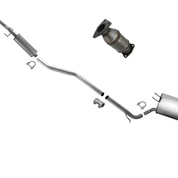 Sistema de escape con convertidor trasero para Honda Accord 2008-2012 2.4L Sedan