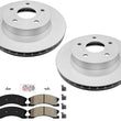 Front Coated Rotors & AmeriBRAKES Pads For Jeep Grand Cherokee 1999-04