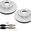 Front Coated Rotors & AmeriBRAKES Pads For Jeep Grand Cherokee 1999-2002