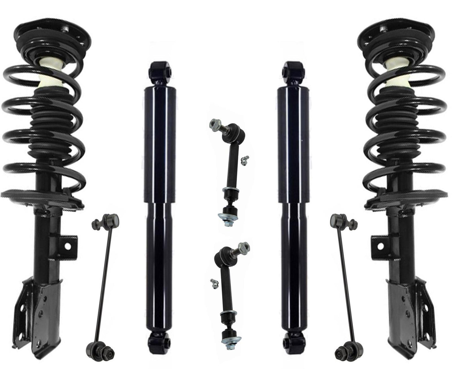 Front Struts Rear Shocks & Links For GMC Terrain W/ 17" 18" Rims 2010-2017