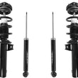 Front Complete Coil Spring Struts & Shocks For Volkswagen Beetle 2.5L 2012-2019