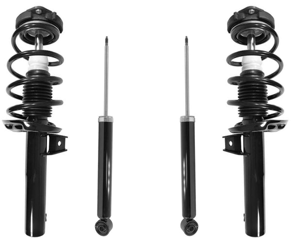 Front Complete Coil Spring Struts & Shocks For Volkswagen Beetle 2.5L 2012-2019
