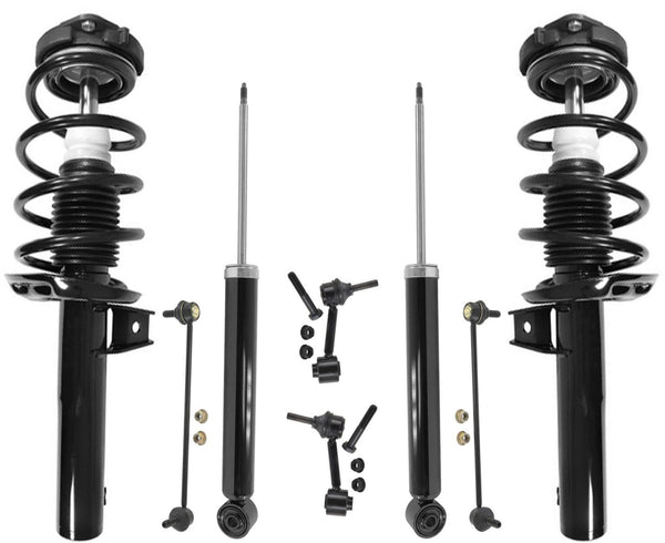 Front Complete Struts Rear Shocks & Links For Volkswagen Beetle 2.5L 2012-2019