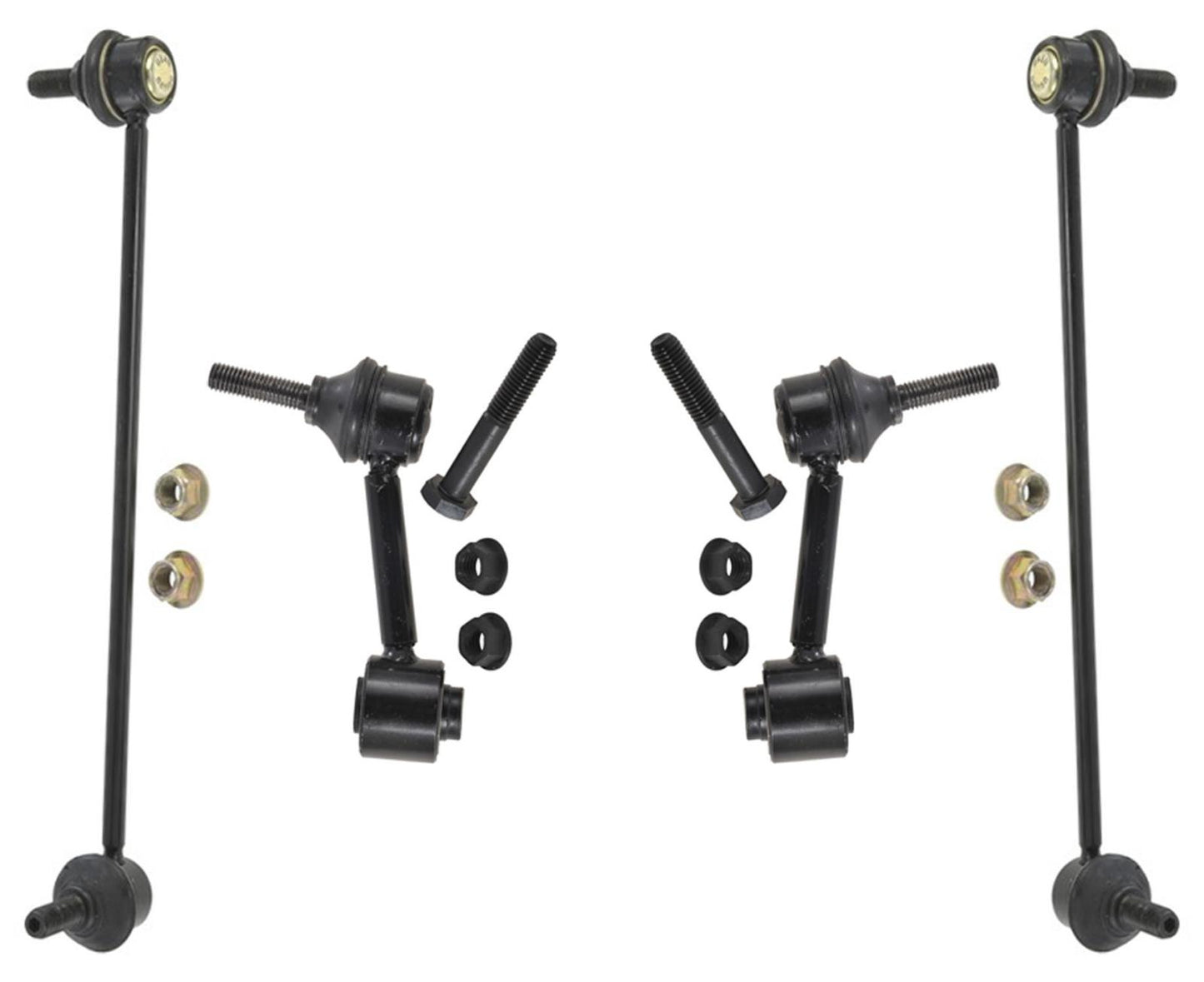 Front and Rear Sway Bar Stabilizer Links For Volkswagen Beetle 2012-2016