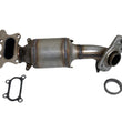 Upper Front Catalytic Converter With Gaskets For Honda Civic 1.8L 2014-2015