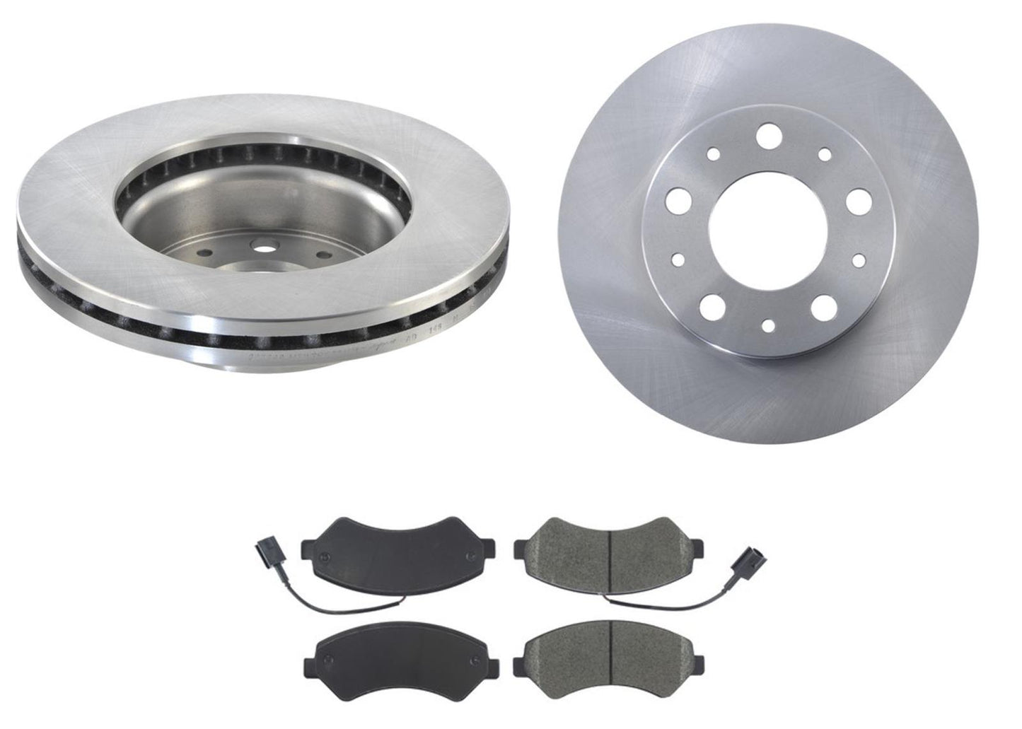 Front Brake Rotors Pads Fits For Ram Promaster 1500 2500 2014-2021 3pc