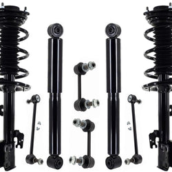 Front Complete Strut Rear Shocks & Sway Bar Links For Lexus RX350 2016-2020