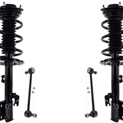 Conjunto de puntal completo delantero y enlaces de barra estabilizadora delantera para Lexus RX350 2016-2020