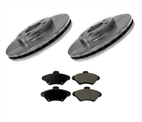 Front Brake Rotors & Ceramic Brake Pads for a FORD Mustang 1994-1998