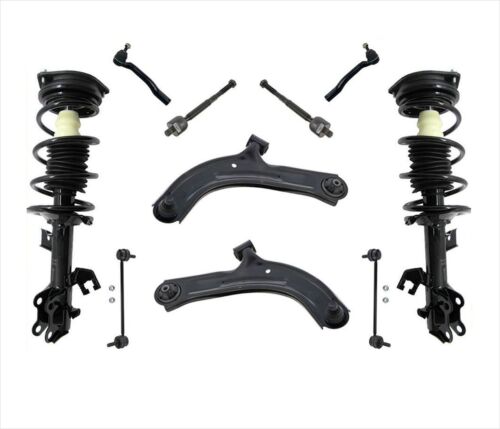 Barras de acoplamiento y enlaces de brazos de control de puntales delanteros para Nissan Versa 1.8LS y SL 2007-11
