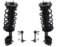 Fits 07-08 Ford Edge Front Complete Coil Spring Strut Assembly Sway Bar Link 4pc